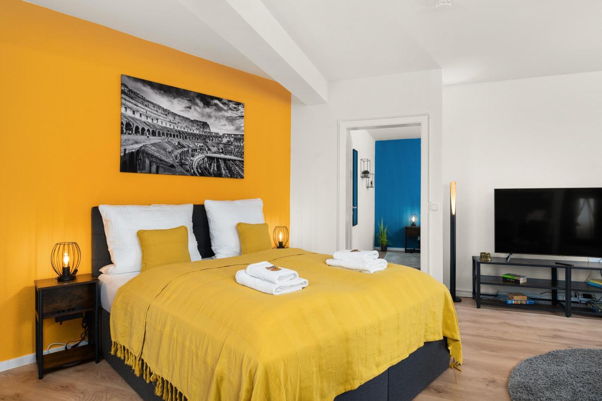 Free Living - City Design Apartments, Zentrum, Outlet, Balkon, Kueche Wolfsburg Exterior foto