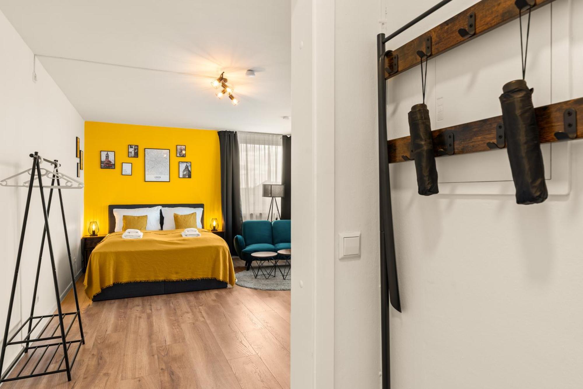 Free Living - City Design Apartments, Zentrum, Outlet, Balkon, Kueche Wolfsburg Exterior foto