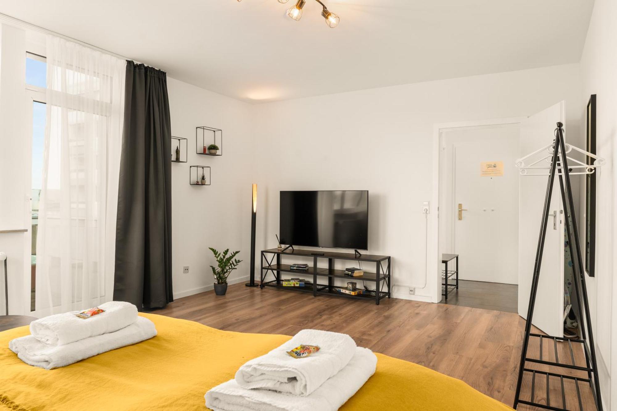 Free Living - City Design Apartments, Zentrum, Outlet, Balkon, Kueche Wolfsburg Exterior foto