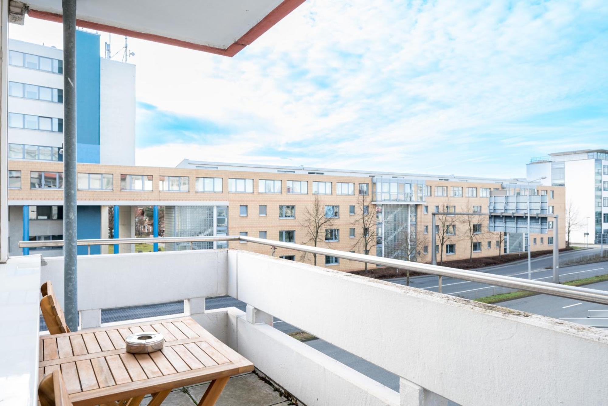 Free Living - City Design Apartments, Zentrum, Outlet, Balkon, Kueche Wolfsburg Exterior foto