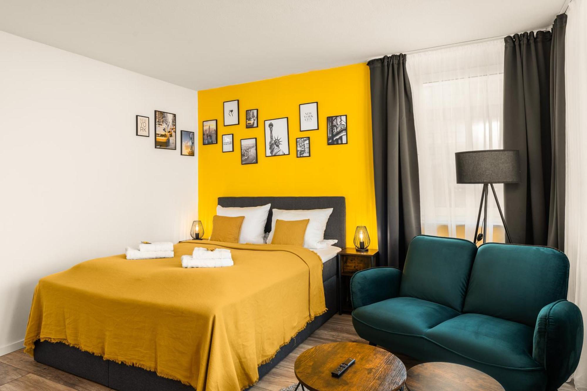 Free Living - City Design Apartments, Zentrum, Outlet, Balkon, Kueche Wolfsburg Exterior foto