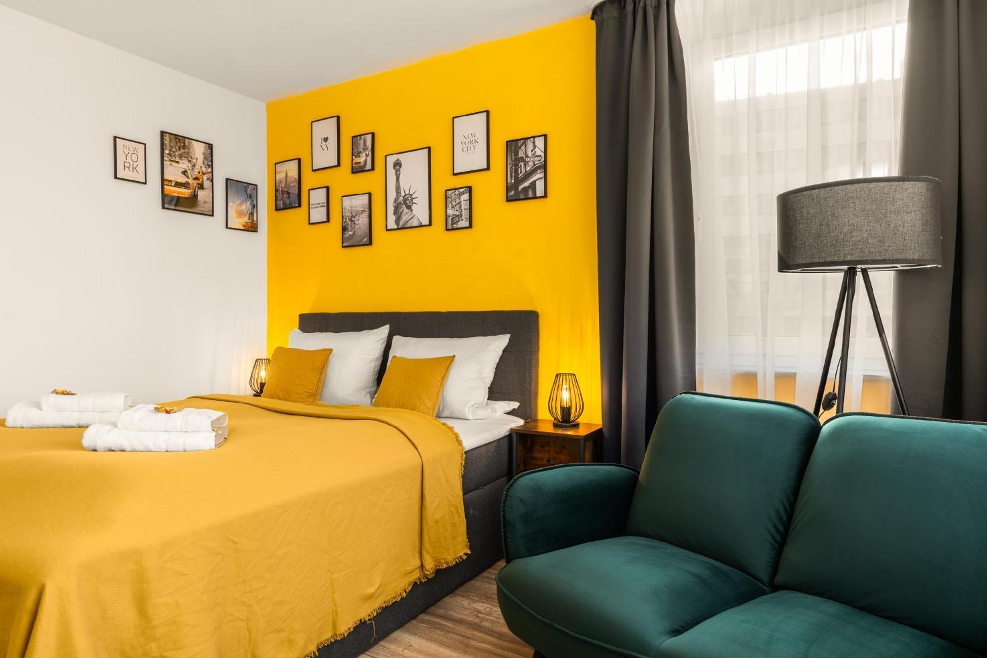 Free Living - City Design Apartments, Zentrum, Outlet, Balkon, Kueche Wolfsburg Exterior foto